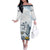 Funny Rejecting Kings Off The Shoulder Long Sleeve Dress Since 1776 No Kings In America Retro Style LT05