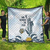 Funny Rejecting Kings Quilt Since 1776 No Kings In America Retro Style LT05