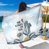 Funny Rejecting Kings Sarong Since 1776 No Kings In America Retro Style LT05