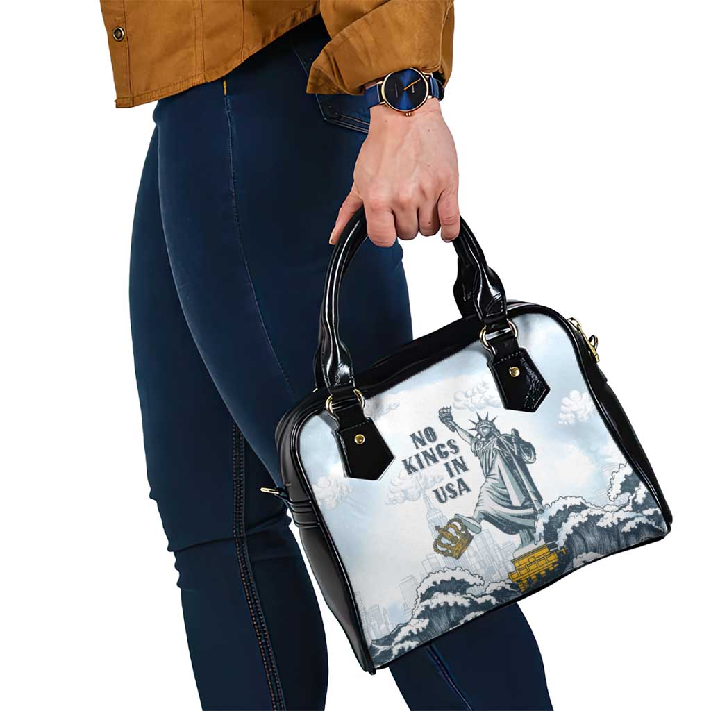 Funny Rejecting Kings Shoulder Handbag Since 1776 No Kings In America Retro Style LT05