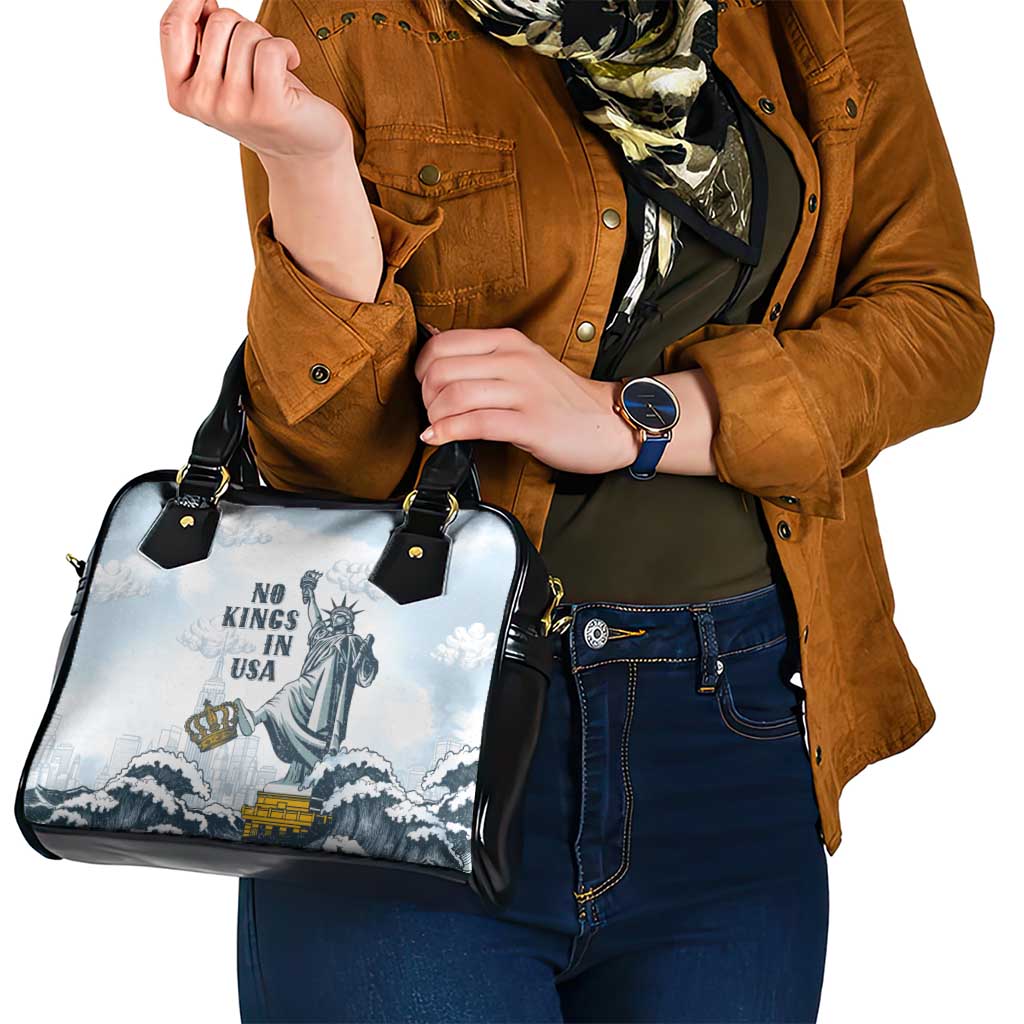Funny Rejecting Kings Shoulder Handbag Since 1776 No Kings In America Retro Style LT05