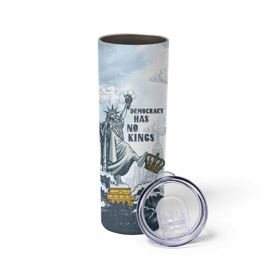 Funny Rejecting Kings Skinny Tumbler Since 1776 No Kings In America Retro Style LT05