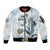 Funny Rejecting Kings Sleeve Zip Bomber Jacket Since 1776 No Kings In America Retro Style LT05
