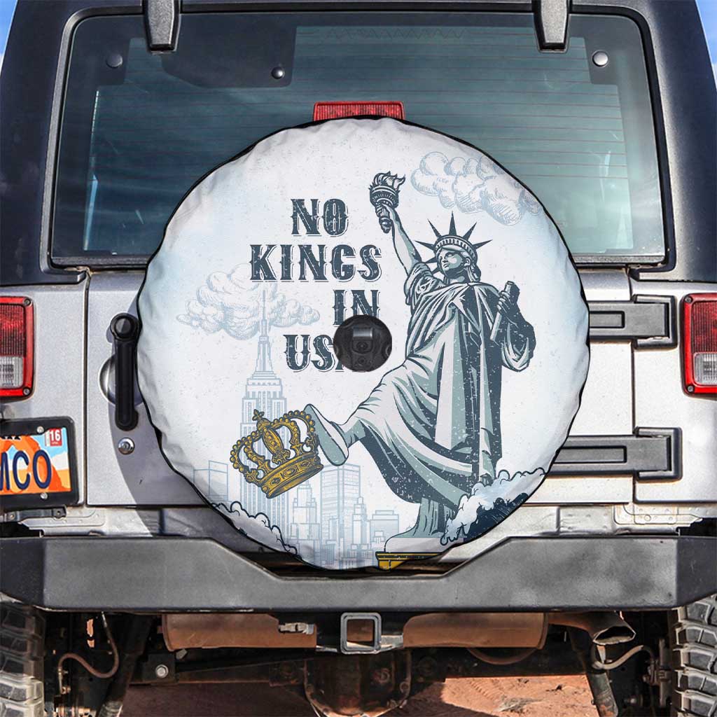 Funny Rejecting Kings Spare Tire Cover Since 1776 No Kings In America Retro Style LT05
