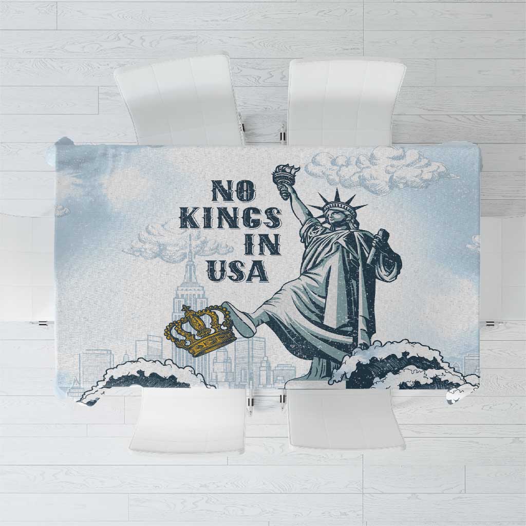 Funny Rejecting Kings Tablecloth Since 1776 No Kings In America Retro Style LT05