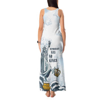 Funny Rejecting Kings Tank Maxi Dress Since 1776 No Kings In America Retro Style LT05