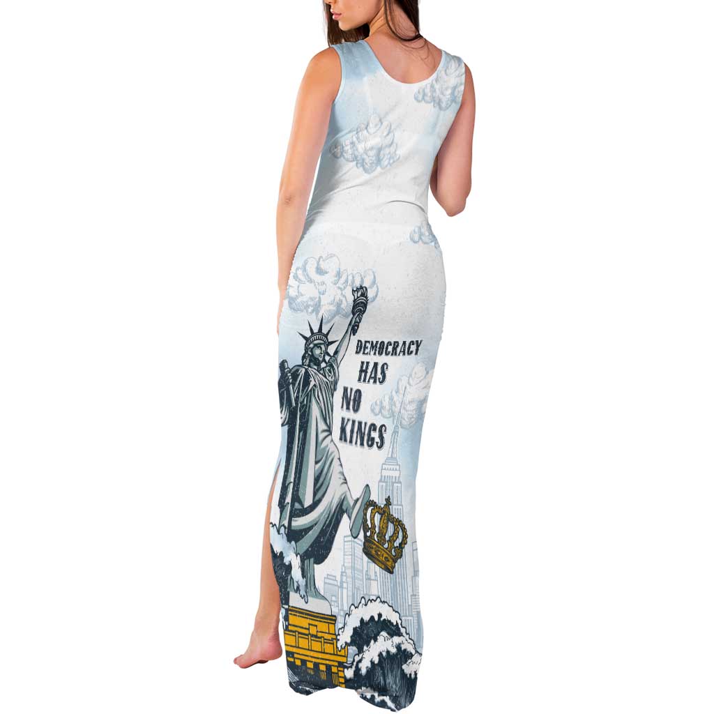 Funny Rejecting Kings Tank Maxi Dress Since 1776 No Kings In America Retro Style LT05