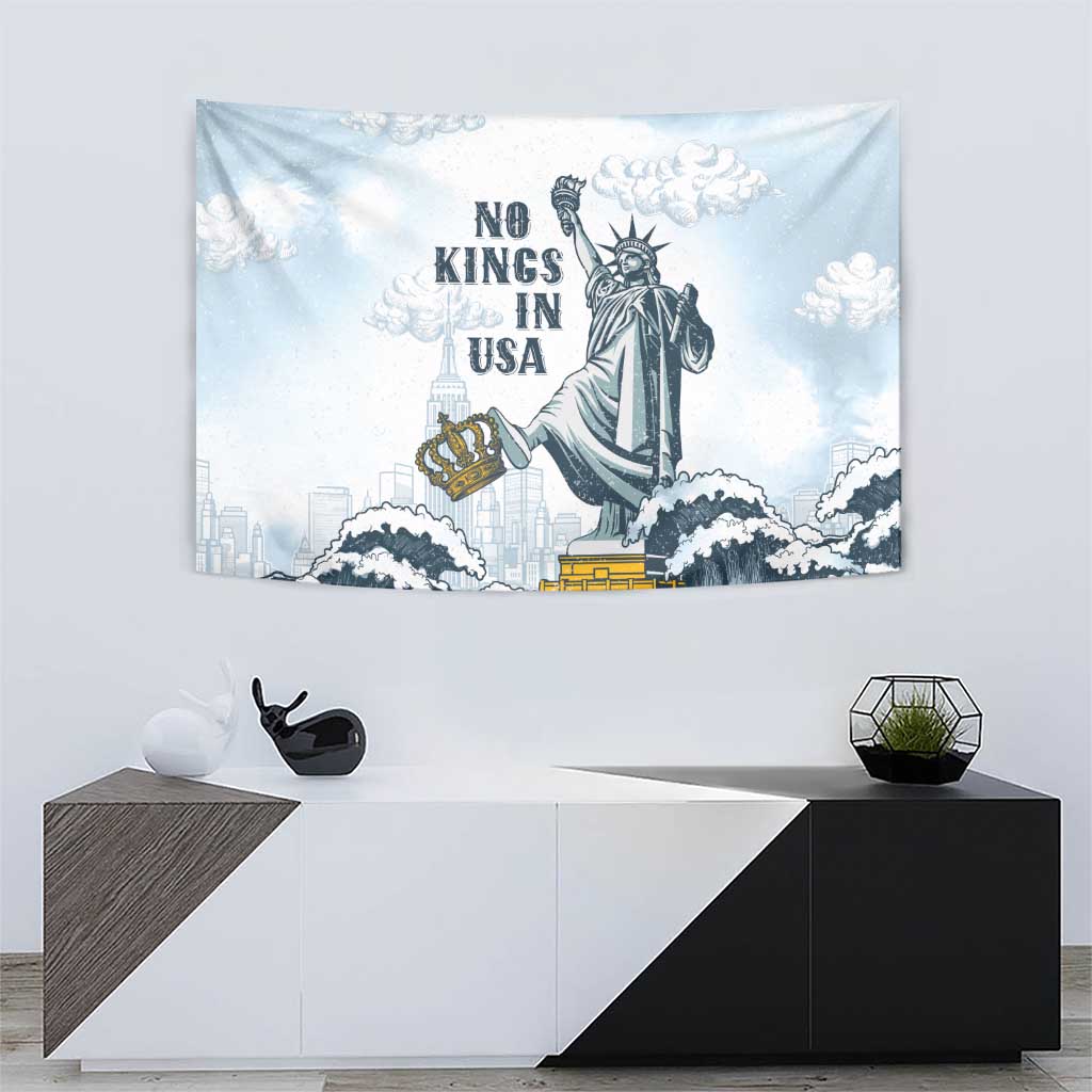 Funny Rejecting Kings Tapestry Since 1776 No Kings In America Retro Style LT05