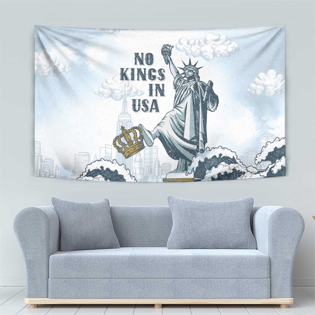 Funny Rejecting Kings Tapestry Since 1776 No Kings In America Retro Style LT05