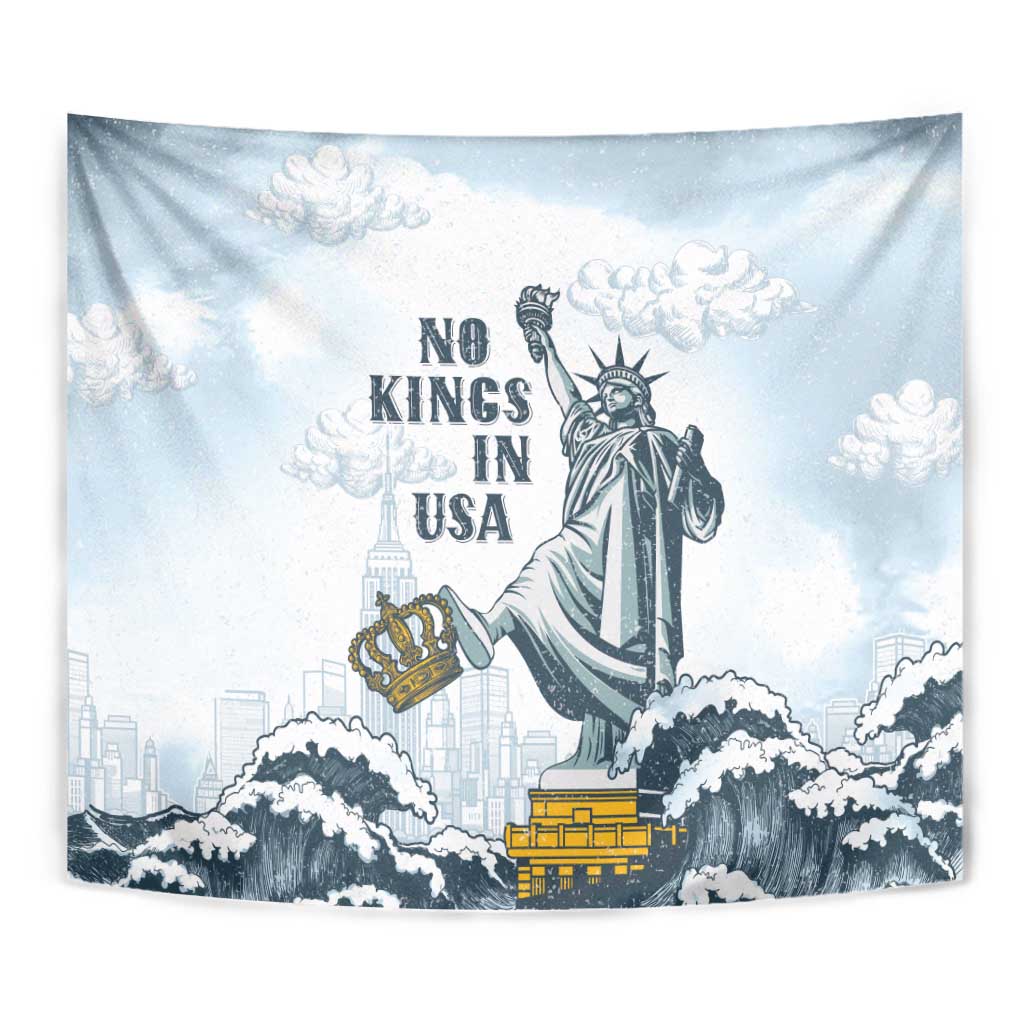 Funny Rejecting Kings Tapestry Since 1776 No Kings In America Retro Style LT05