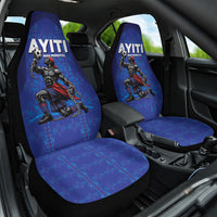 Haiti Ayiti Nan Mondyal 2026 Car Seat Cover Fyete Lit Victwa Blue Version