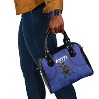 Haiti Ayiti Nan Mondyal 2026 Shoulder Handbag Fyete Lit Victwa Blue Version
