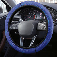 Haiti Ayiti Nan Mondyal 2026 Steering Wheel Cover Fyete Lit Victwa Blue Version