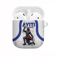 Haiti Ayiti Nan Mondyal 2026 AirPods Case Fyete Lit Victwa White Version