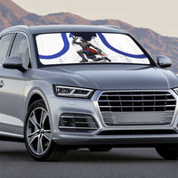 Haiti Ayiti Nan Mondyal 2026 Auto Sun Shade Fyete Lit Victwa White Version