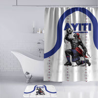 Haiti Ayiti Nan Mondyal 2026 Bathroom Set Fyete Lit Victwa White Version