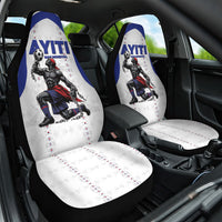 Haiti Ayiti Nan Mondyal 2026 Car Seat Cover Fyete Lit Victwa White Version