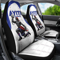 Haiti Ayiti Nan Mondyal 2026 Car Seat Cover Fyete Lit Victwa White Version