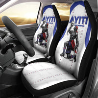 Haiti Ayiti Nan Mondyal 2026 Car Seat Cover Fyete Lit Victwa White Version
