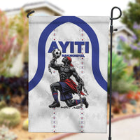 Haiti Ayiti Nan Mondyal 2026 Garden Flag Fyete Lit Victwa White Version