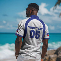 Custom Haiti Ayiti Nan Mondyal 2026 Hawaiian Shirt Fyete Lit Victwa White Version LT05