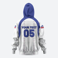 Custom Haiti Ayiti Nan Mondyal 2026 Hoodie Fyete Lit Victwa White Version