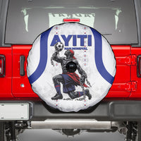 Haiti Ayiti Nan Mondyal 2026 Spare Tire Cover Fyete Lit Victwa White Version