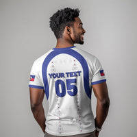 Custom Haiti Ayiti Nan Mondyal 2026 T shirt Fyete Lit Victwa White Version
