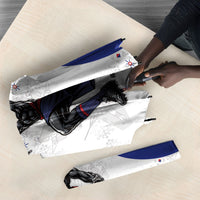 Haiti Ayiti Nan Mondyal 2026 Umbrella Fyete Lit Victwa White Version