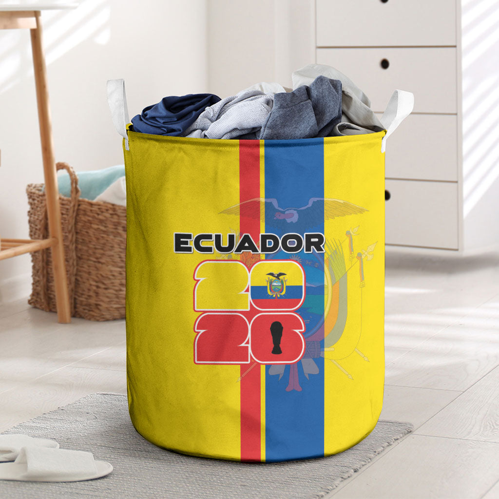 Ecuador Football 2026 Laundry Basket South American Pride