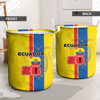Ecuador Football 2026 Laundry Basket South American Pride