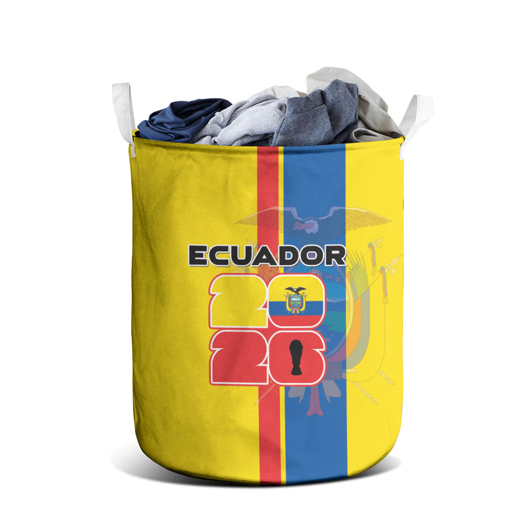 Ecuador Football 2026 Laundry Basket South American Pride