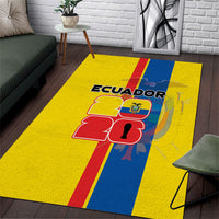 Ecuador Football 2026 Area Rug South American Pride