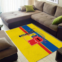 Ecuador Football 2026 Area Rug South American Pride