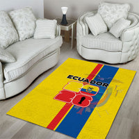 Ecuador Football 2026 Area Rug South American Pride