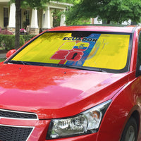 Ecuador Football 2026 Auto Sun Shade South American Pride