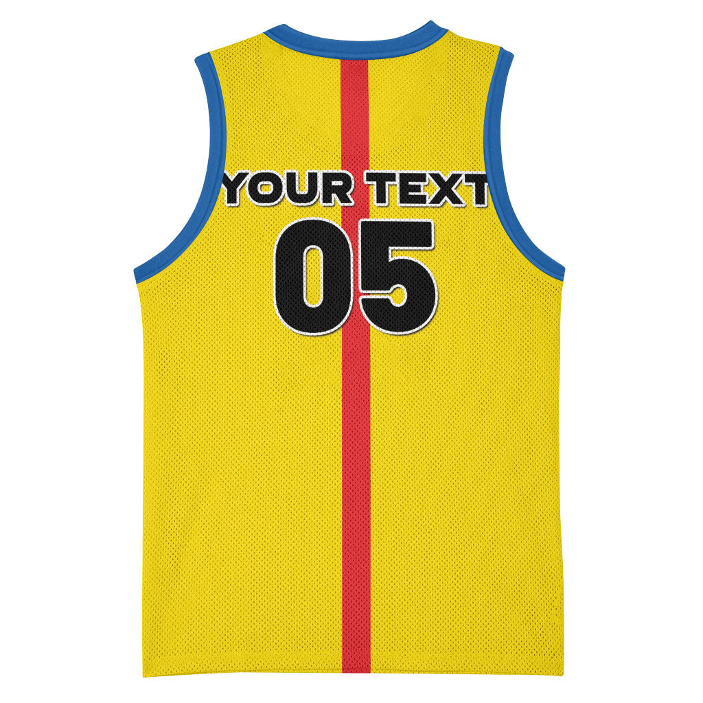 Custom Ecuador Football 2026 Basketball Jersey South American Pride