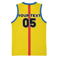 Custom Ecuador Football 2026 Basketball Jersey South American Pride