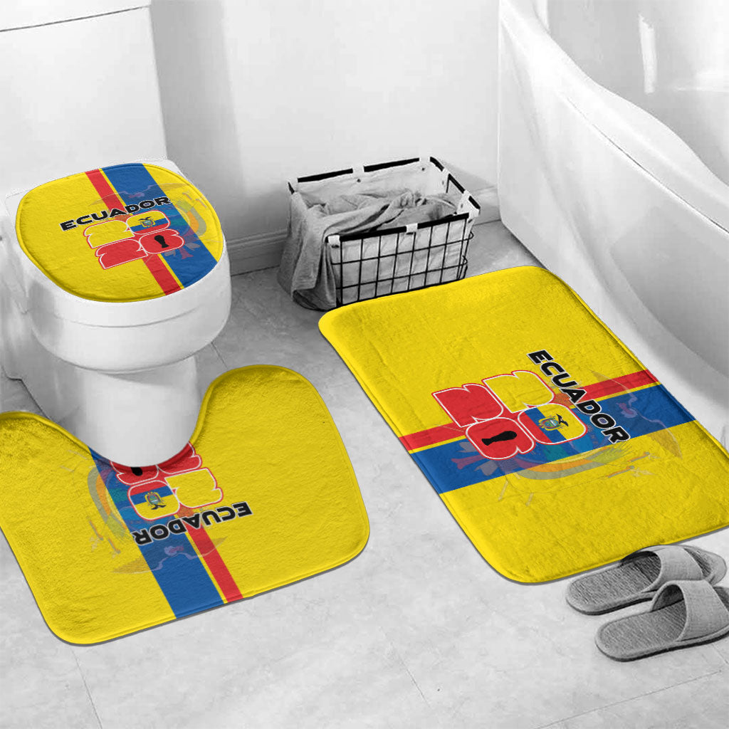 Ecuador Football 2026 Bathroom Set South American Pride