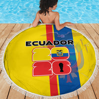 Ecuador Football 2026 Beach Blanket South American Pride