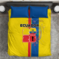 Ecuador Football 2026 Bedding Set South American Pride