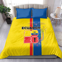 Ecuador Football 2026 Bedding Set South American Pride