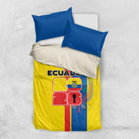 Ecuador Football 2026 Bedding Set South American Pride