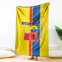 Ecuador Football 2026 Blanket South American Pride