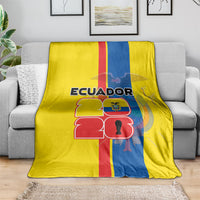 Ecuador Football 2026 Blanket South American Pride