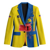 Custom Ecuador Football 2026 Blazer South American Pride