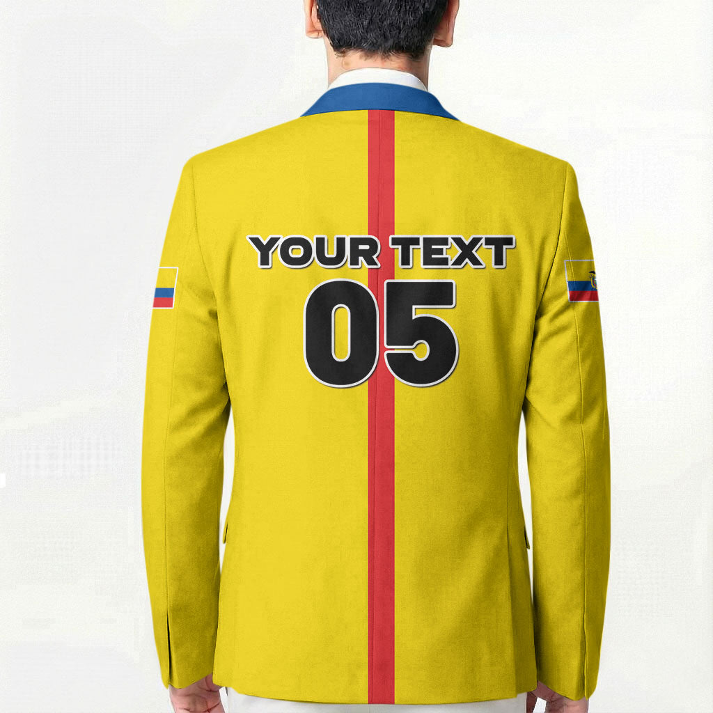 Custom Ecuador Football 2026 Blazer South American Pride