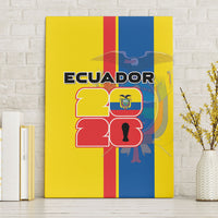 Ecuador Football 2026 Canvas Wall Art South American Pride
