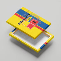 Ecuador Football 2026 Canvas Wall Art South American Pride