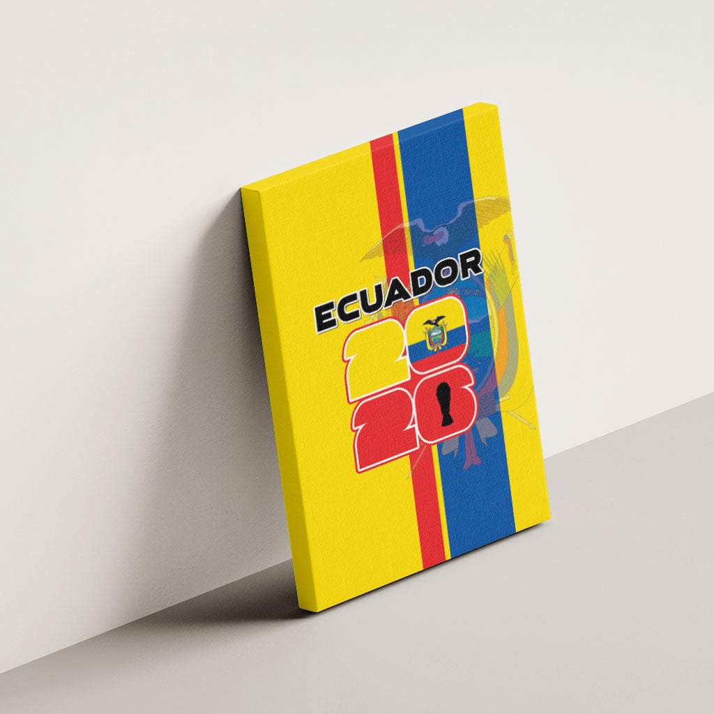 Ecuador Football 2026 Canvas Wall Art South American Pride
